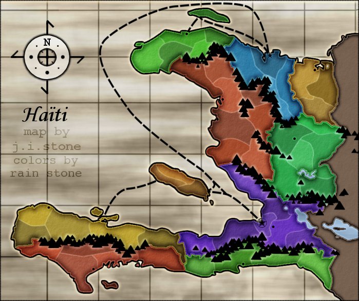 the map